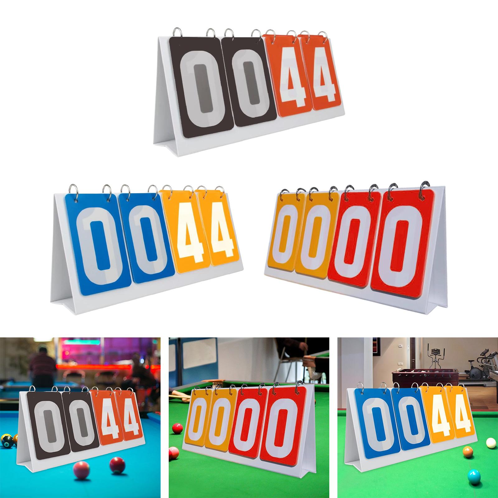 Manual Score Counter Board 4 D - Scoreboard Digital recension och pris
