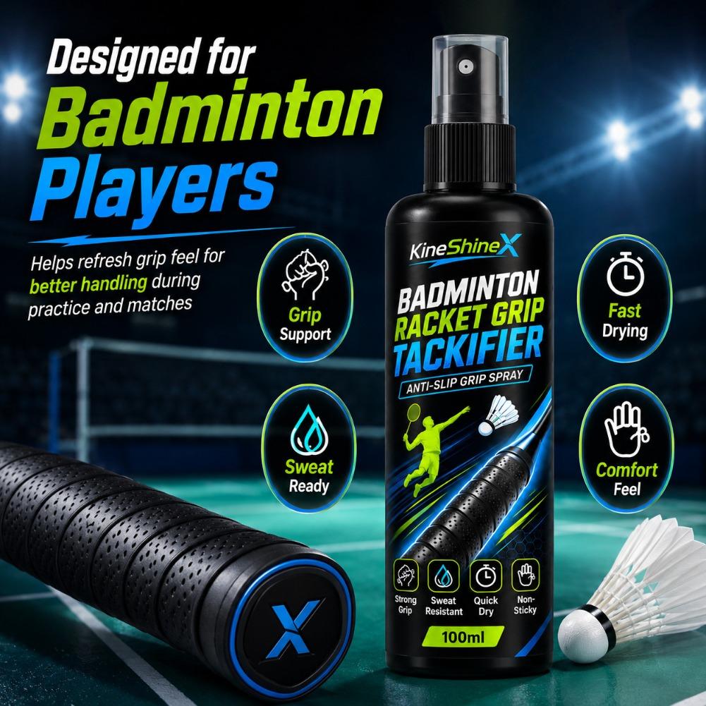 Anti-Slip Grip Spray for Tenni - Badminton Grip recension och pris