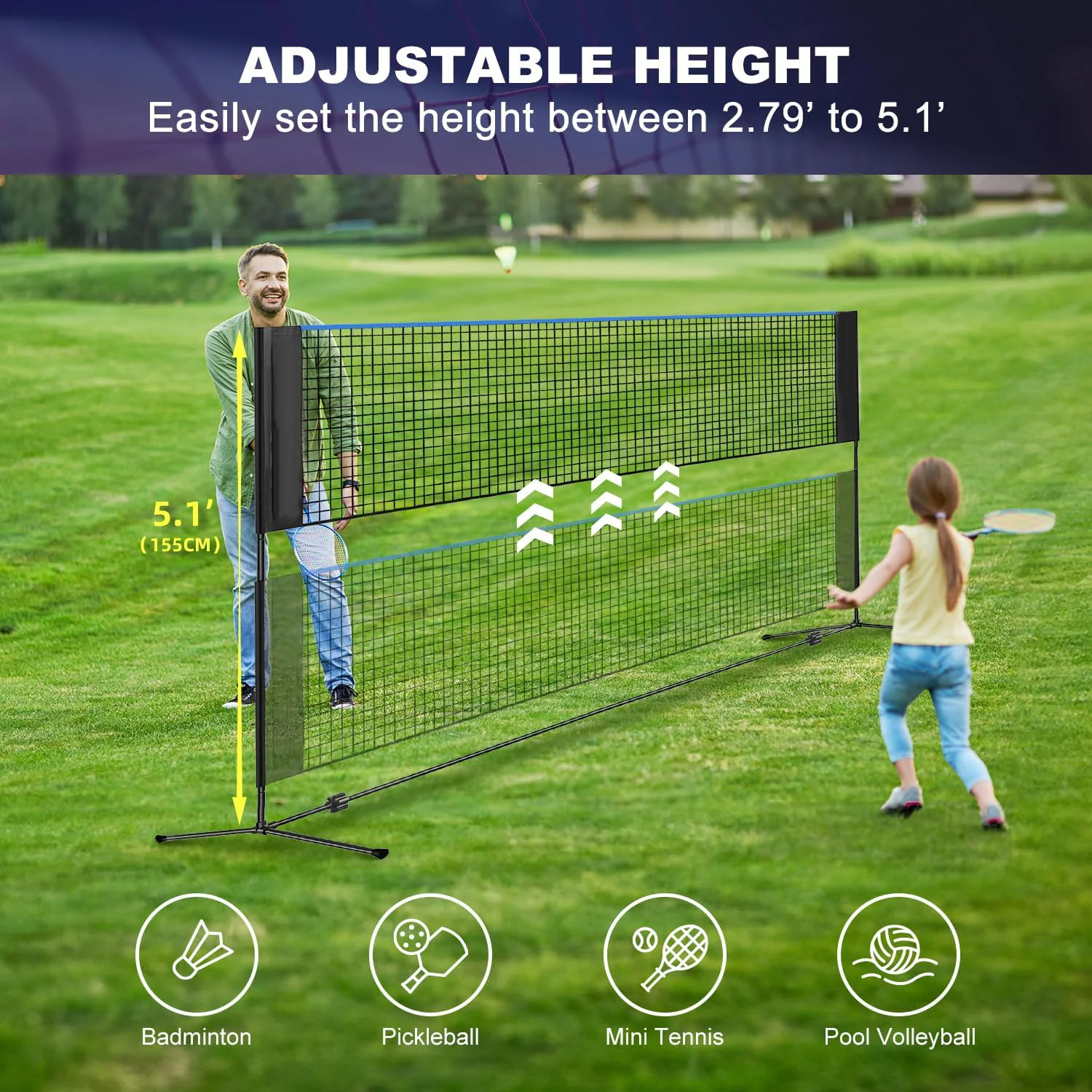 Height Steel 10FT Multi Sport  - Badminton Bag recension och pris