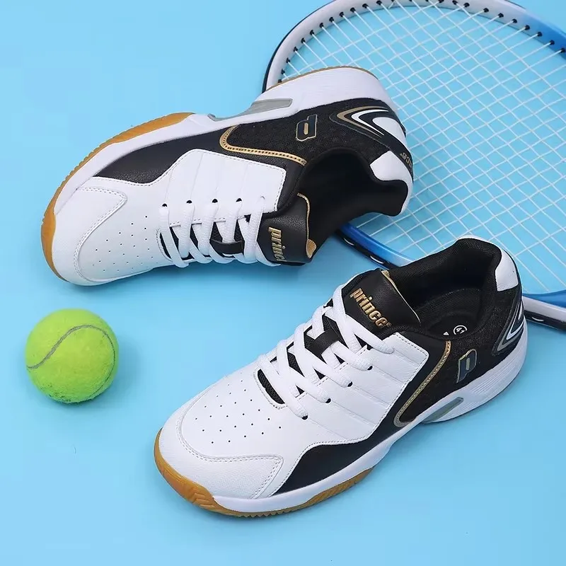 Professional Men Women Leather - Badminton Shoes recension och pris