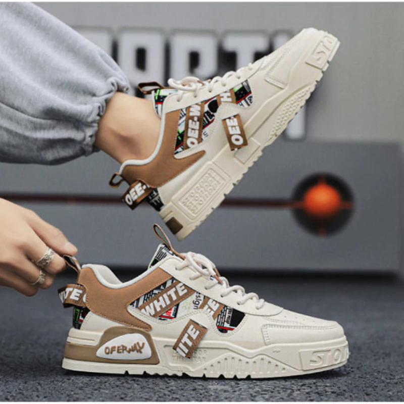Casual Fashion Leather Sneaker - Badminton Shoes recension och pris