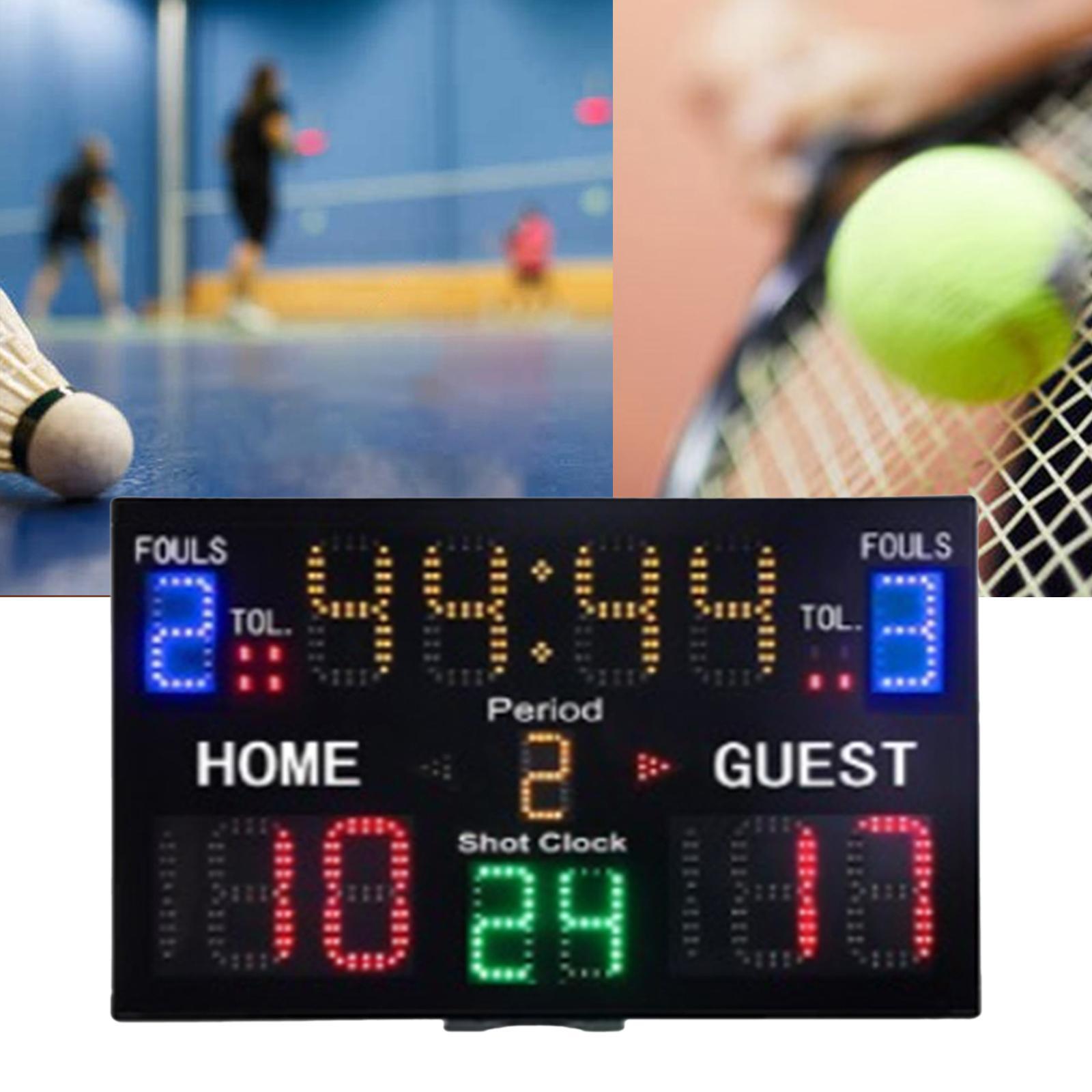 Indoor Basketball Scoreboard w - Scoreboard Digital recension och pris