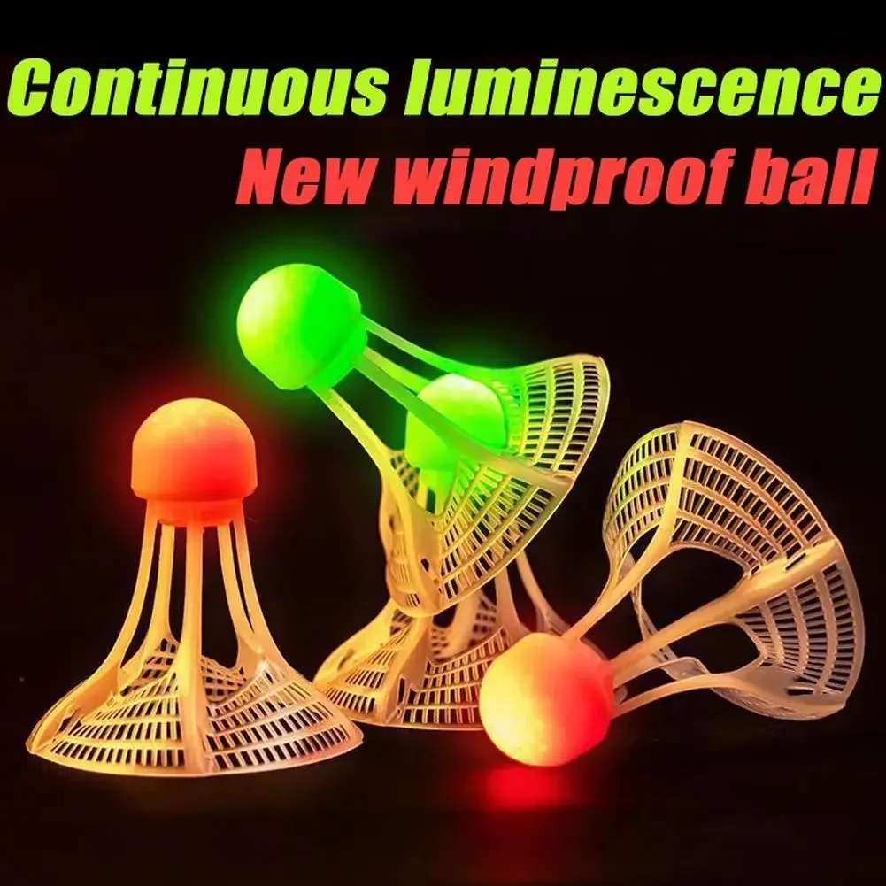 1/5pcs Glow Badminton Shuttlec - Badminton Shuttlecock recension och pris